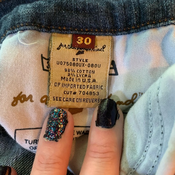 7 For All Mankind Women’s Bootcut Bling jeans 30 - Picture 7 of 8